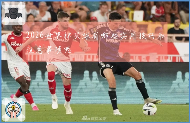 2026世界杯买球有哪些实用技巧和注意事项呢