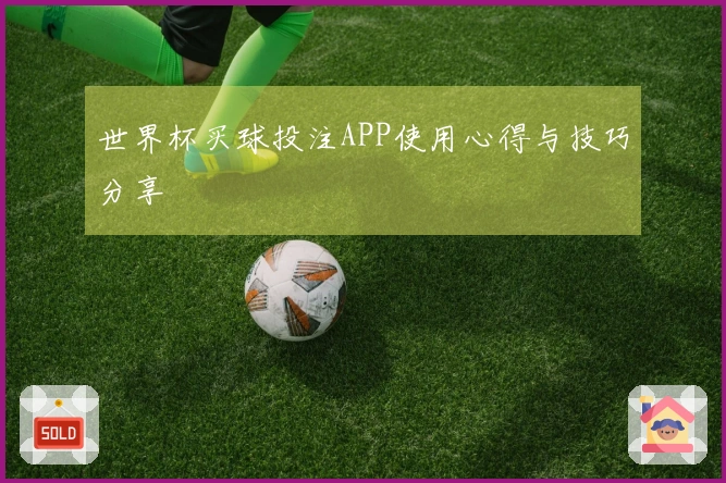 世界杯买球投注APP使用心得与技巧分享
